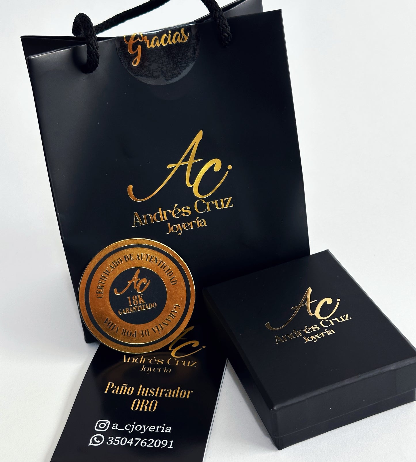 Pendientes Topos Alas de Ángel en Oro 18k