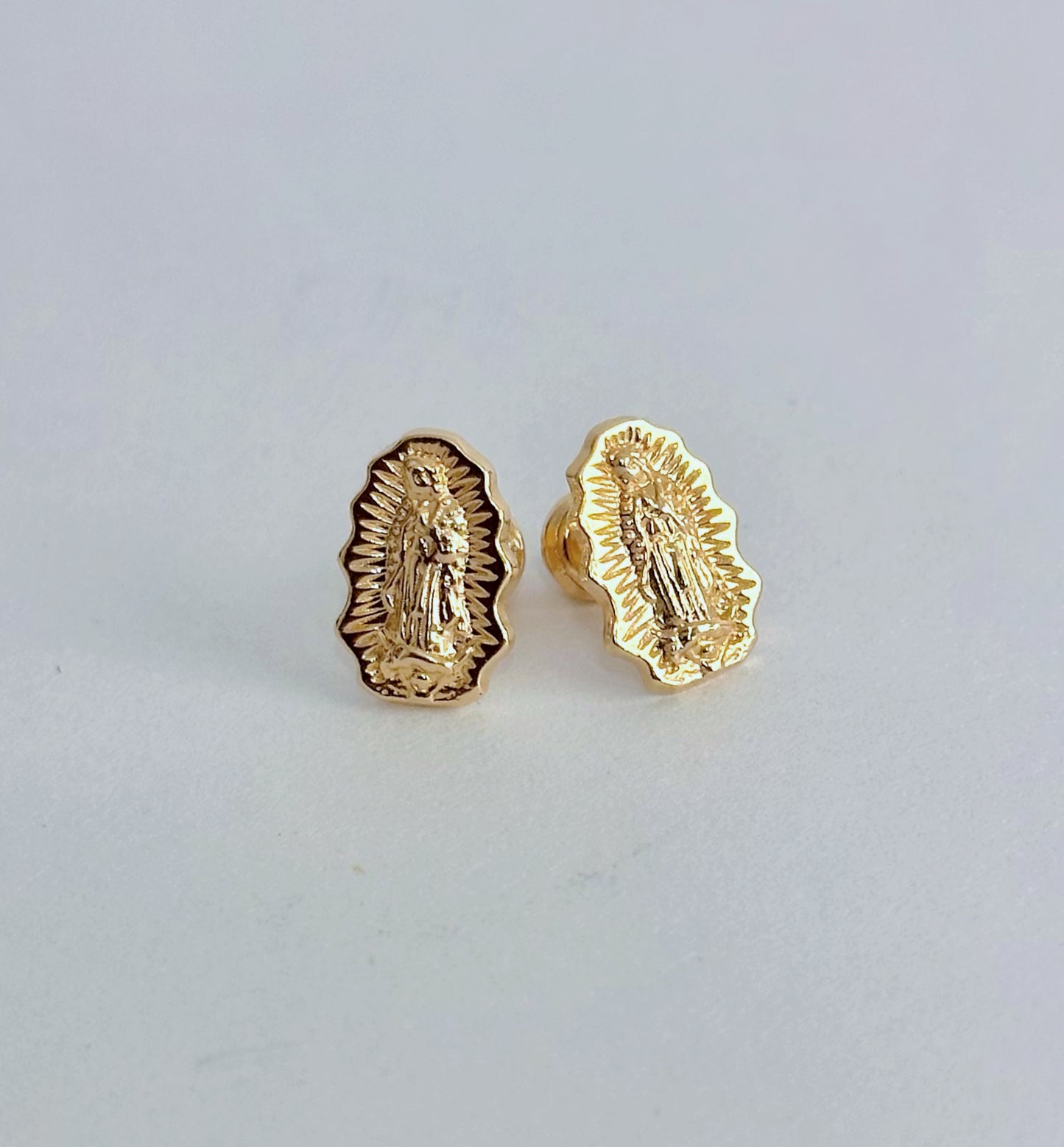 Topos Virgen de Guadalupe en Oro 18k
