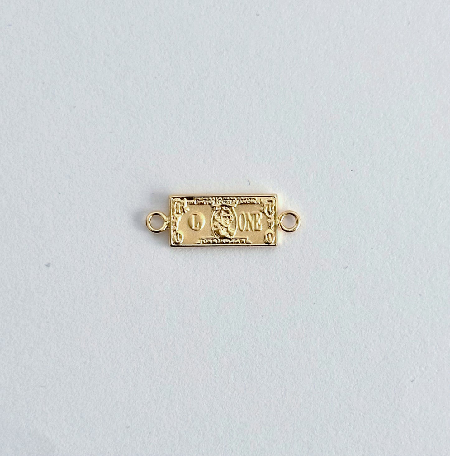 Herraje de Dólar en Oro 18k