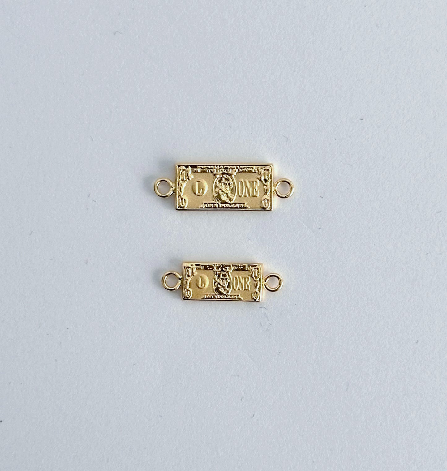 Herraje de Dólar en Oro 18k