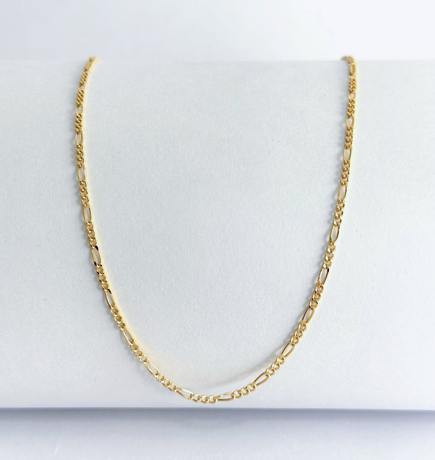 Cadena 3x1 en oro 18k