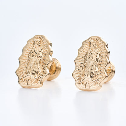 Topos Virgen de Guadalupe en Oro 18k