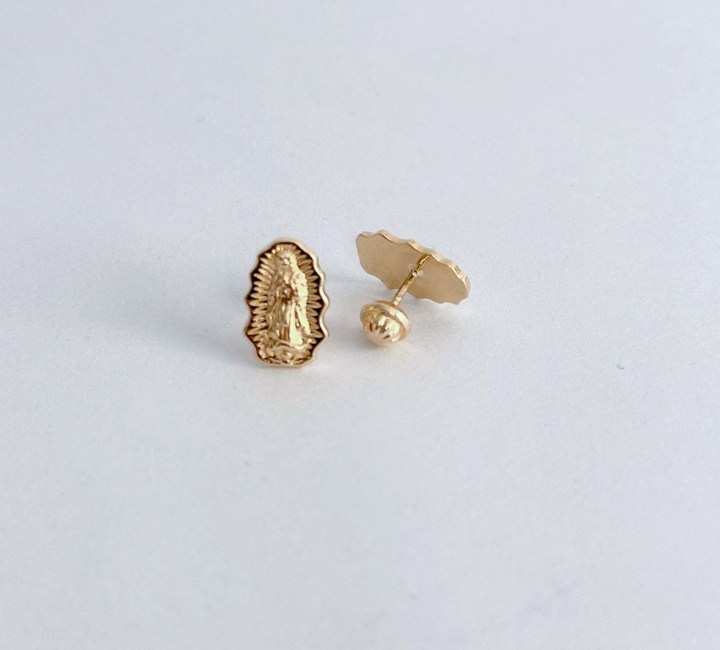 Topos Virgen de Guadalupe en Oro 18k