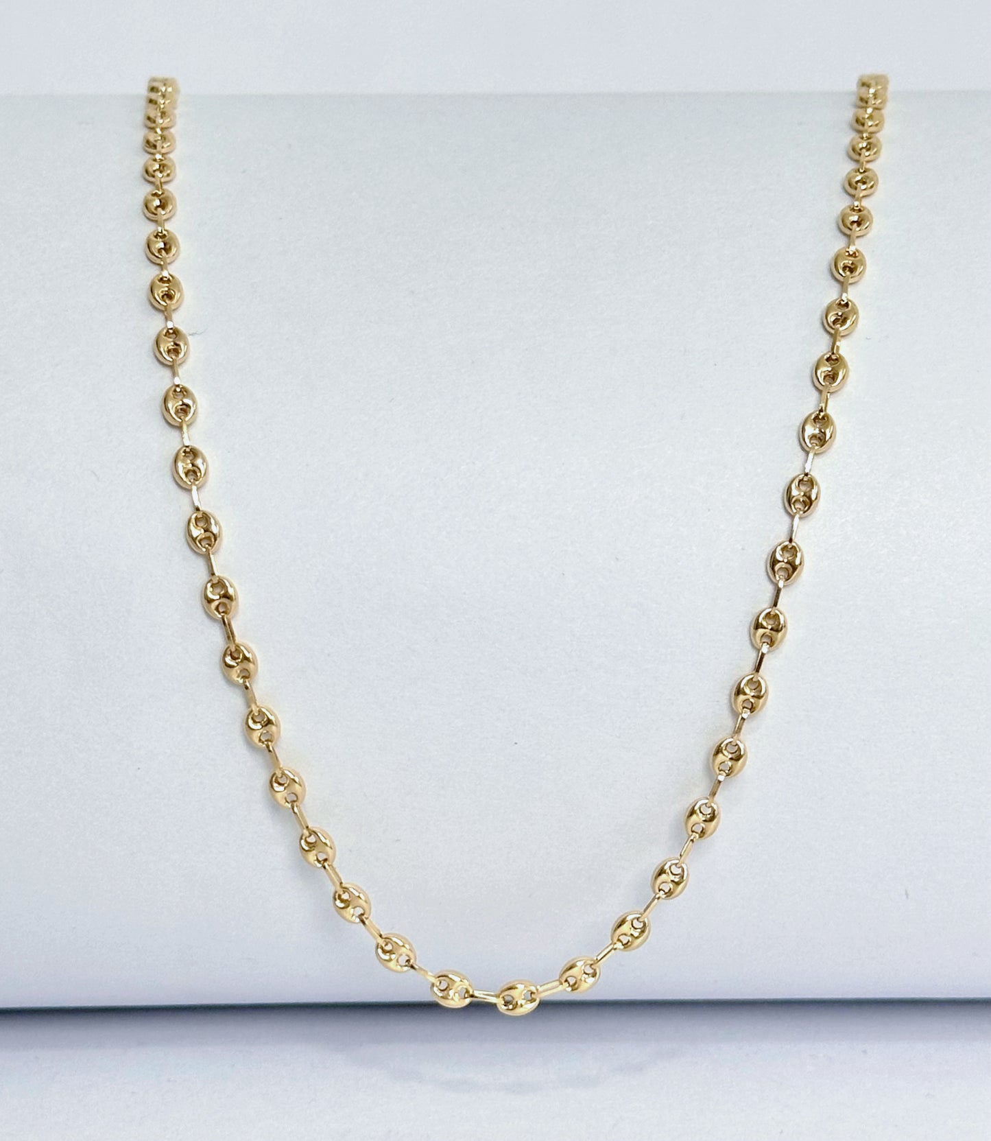 Cadena de Eslabones GG en Oro 18k