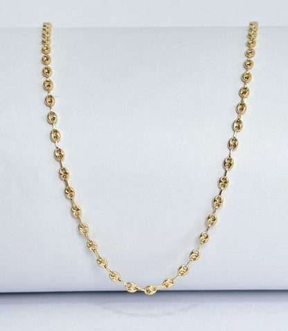 Cadena de Eslabones GG en Oro 18k