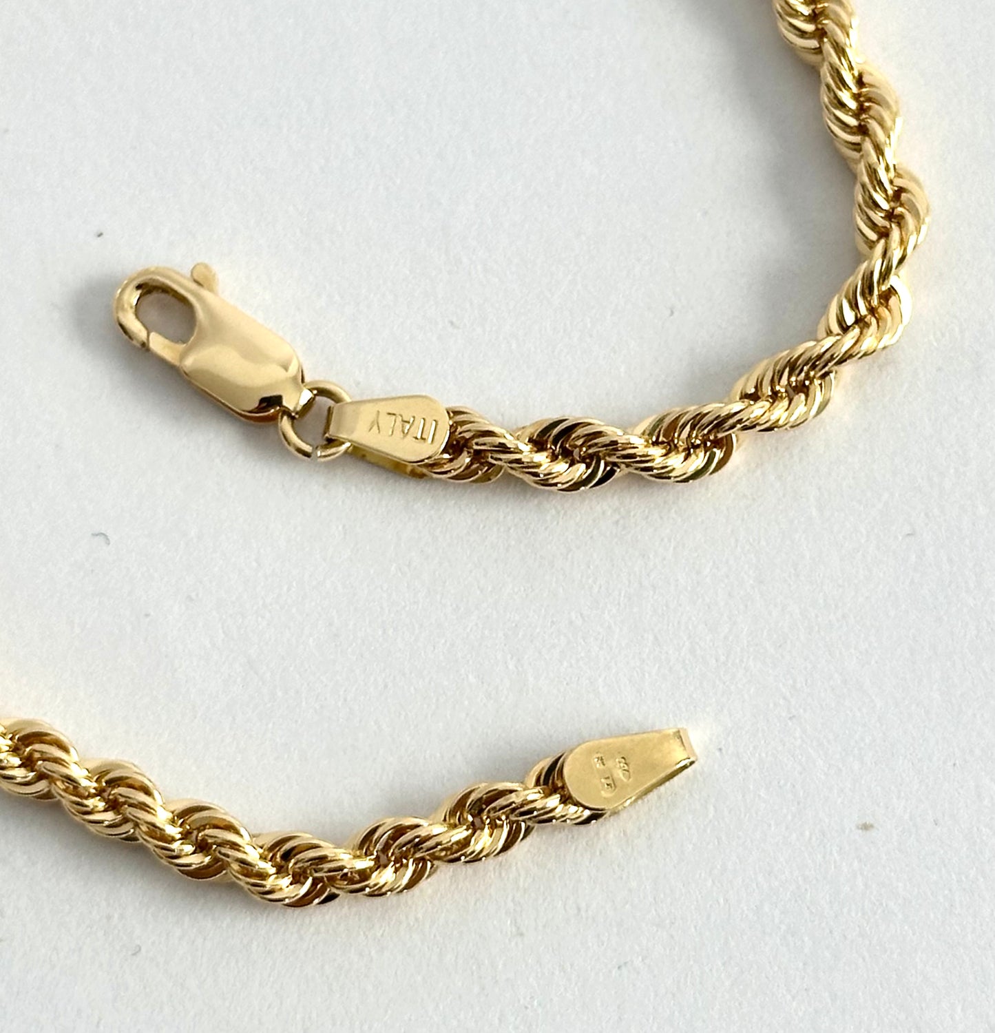 Pulsera Lazo Gruesa en Oro 18k