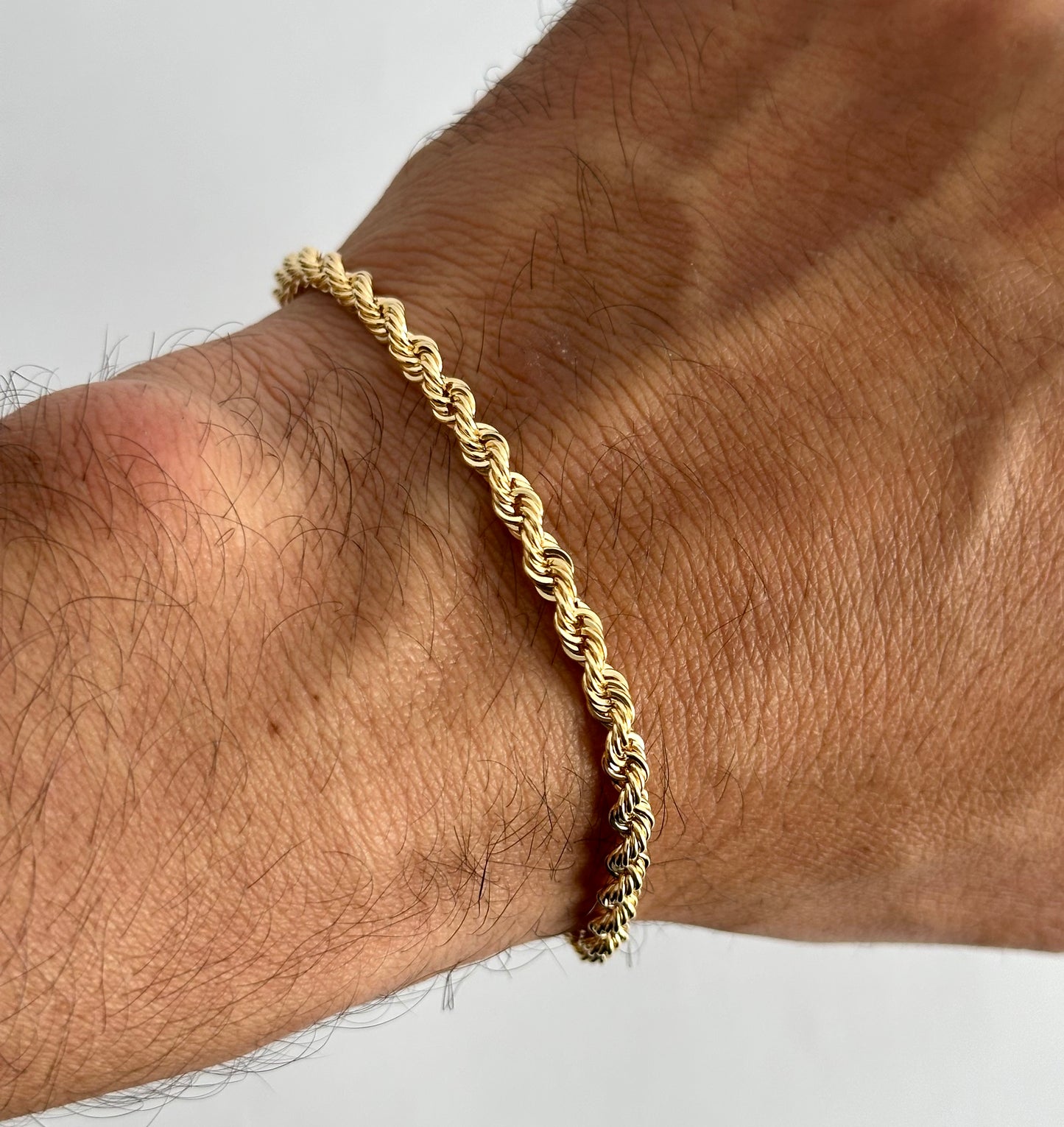 Pulsera Lazo Gruesa en Oro 18k