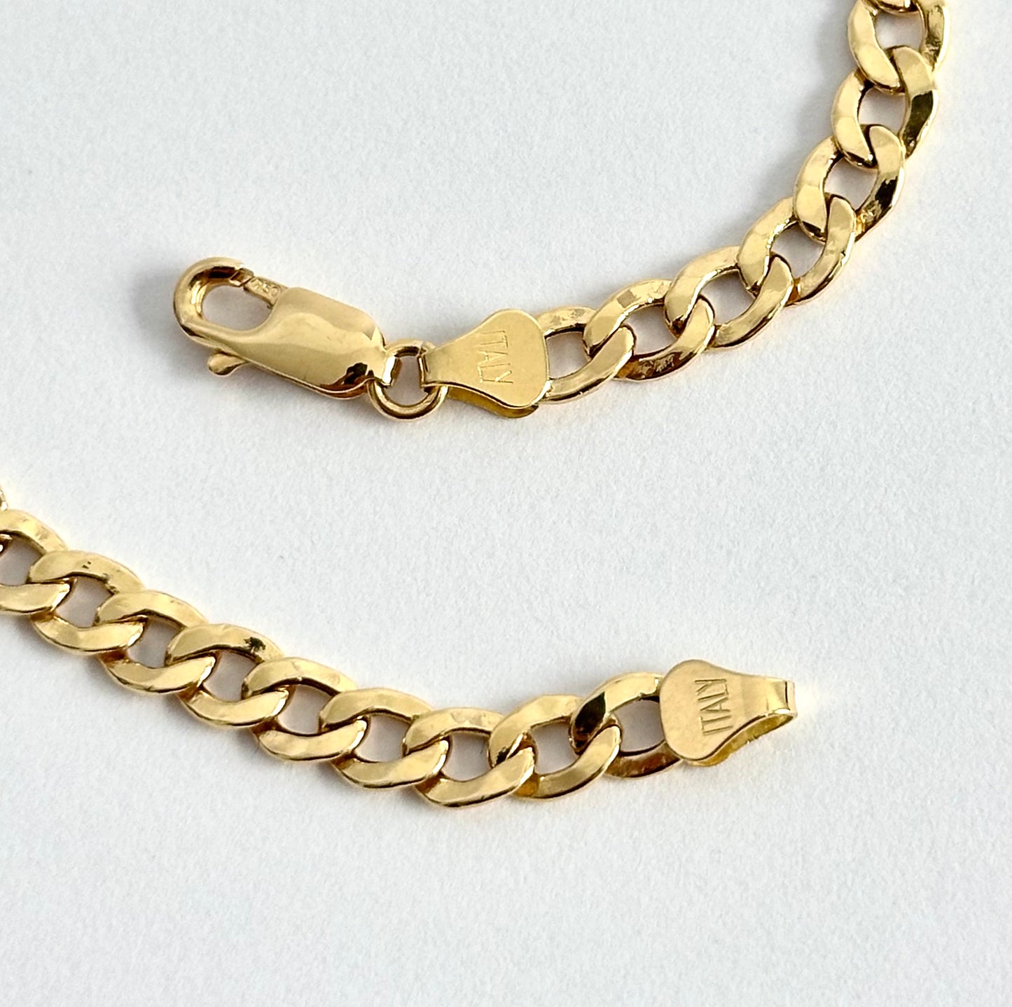Pulsera Cubana en Oro 18k