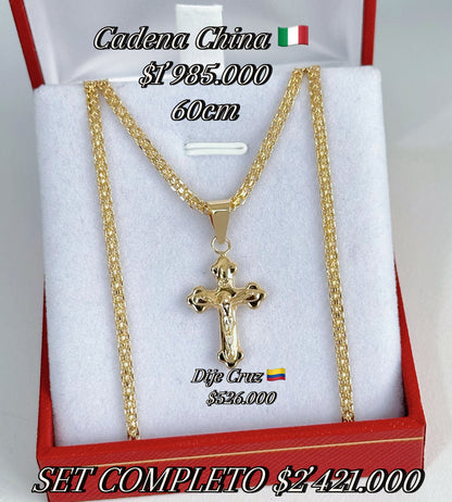 Set Cadena China y dije en Cruz