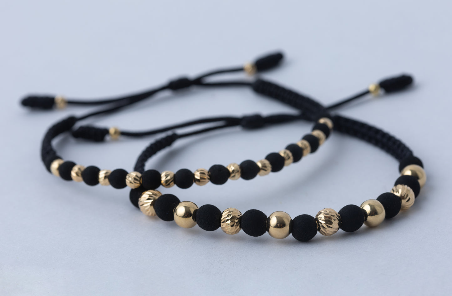 Pulso Tejido oro neopreno en 18k