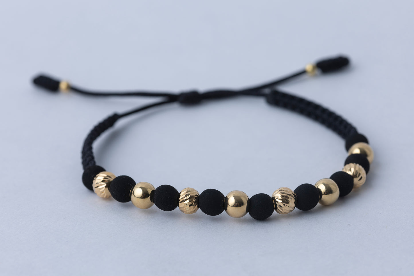 Pulso Tejido oro neopreno en 18k