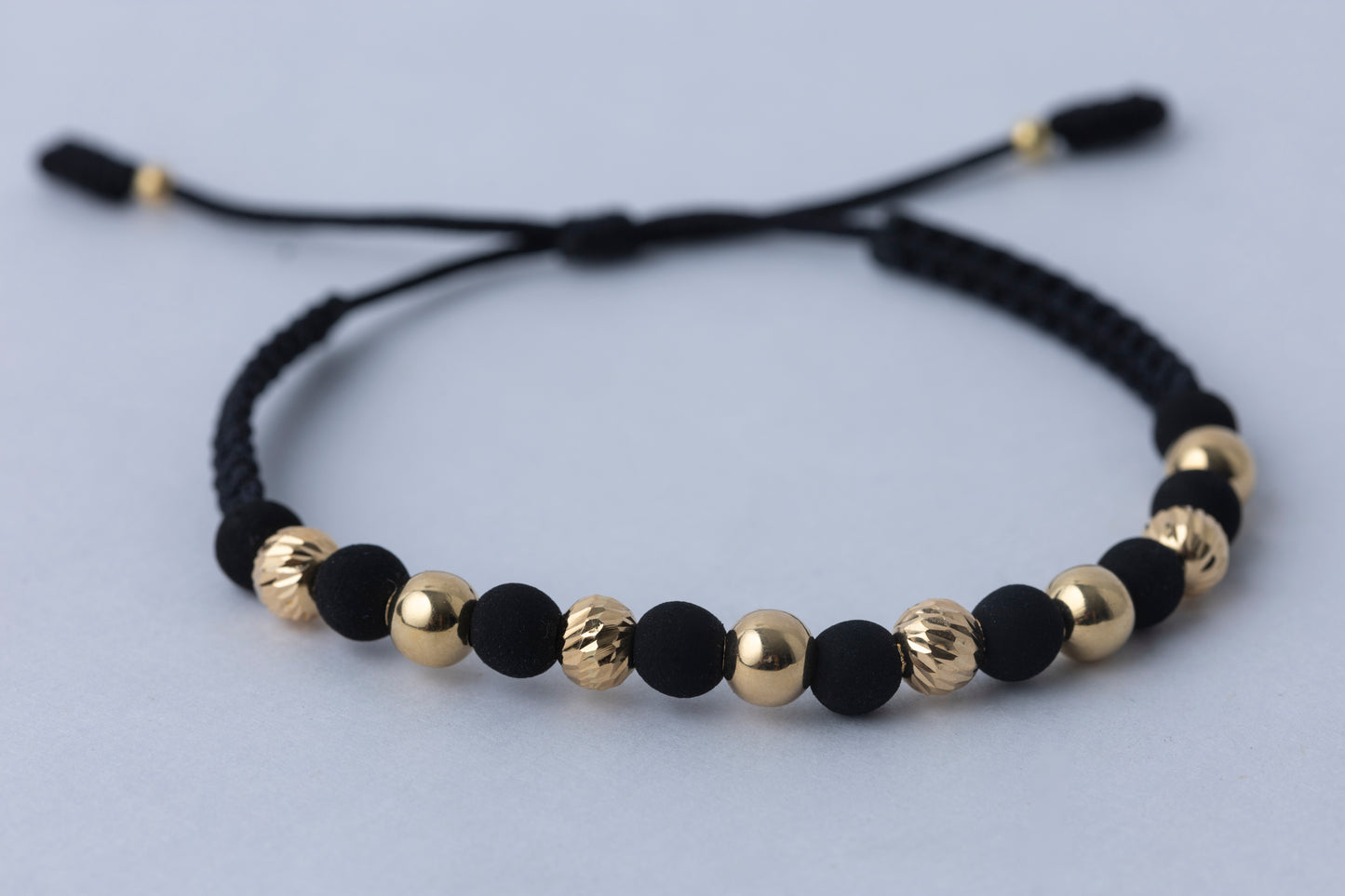 Pulso Tejido oro neopreno en 18k