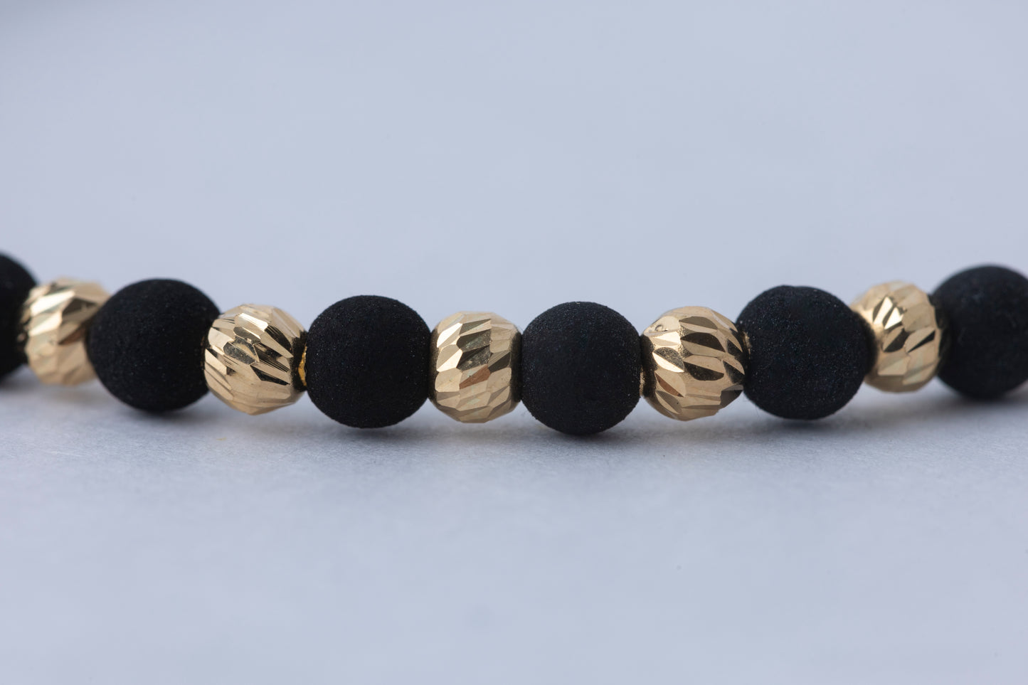 Pulso Tejido oro neopreno en 18k