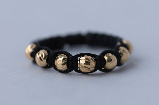 Anillo Tejido Nudos en 18k