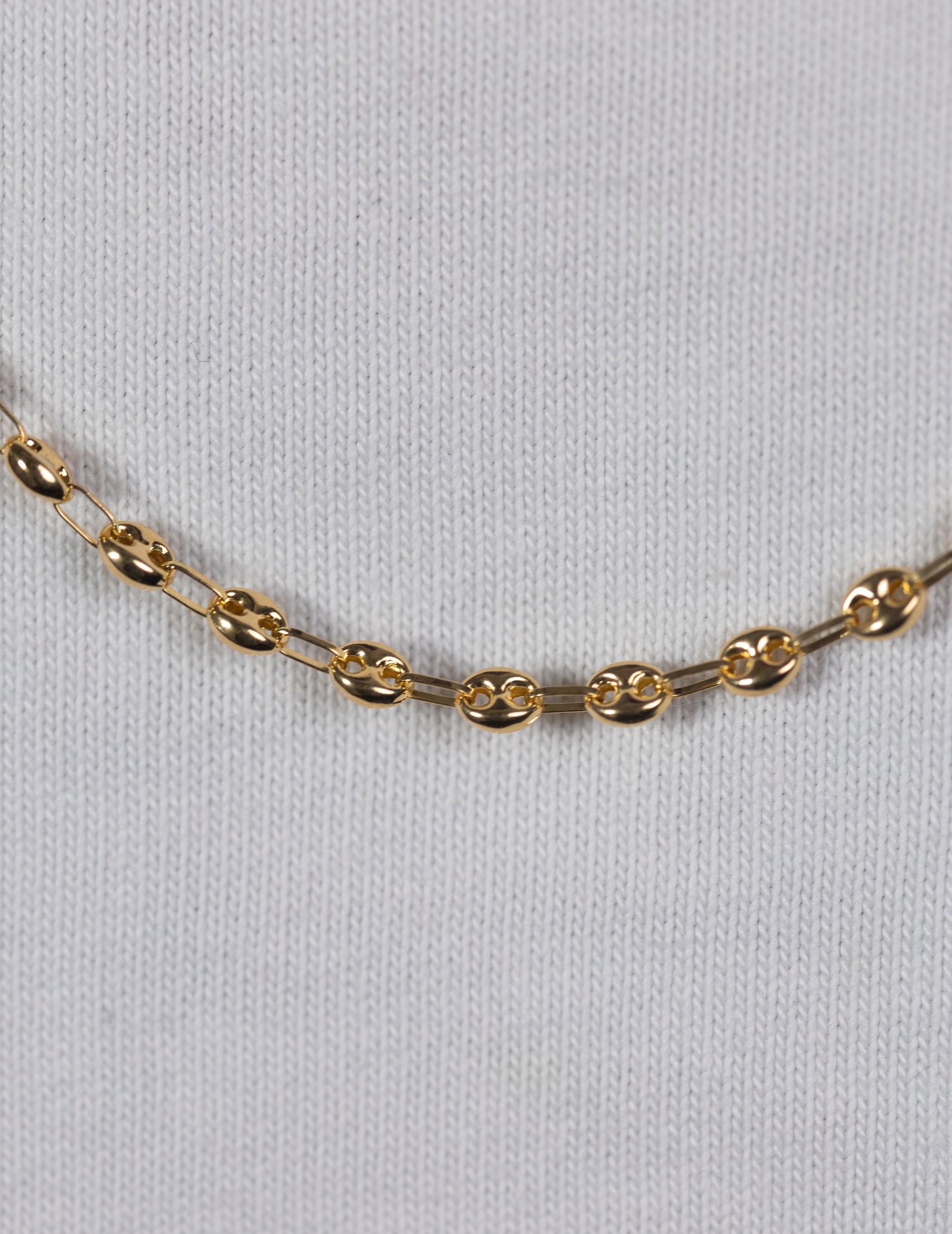Cadena de Eslabones GG en Oro 18k
