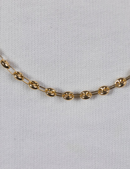 Cadena de Eslabones GG en Oro 18k