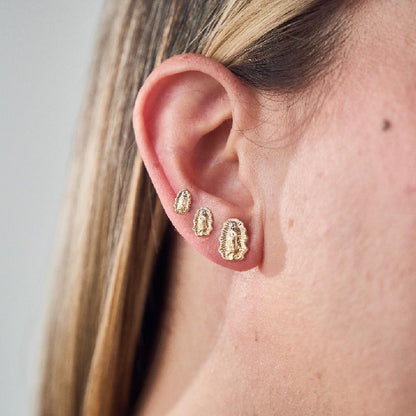 Topos Virgen de Guadalupe en Oro 18k